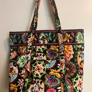 Vera Bradley Midnight with Mickey tote